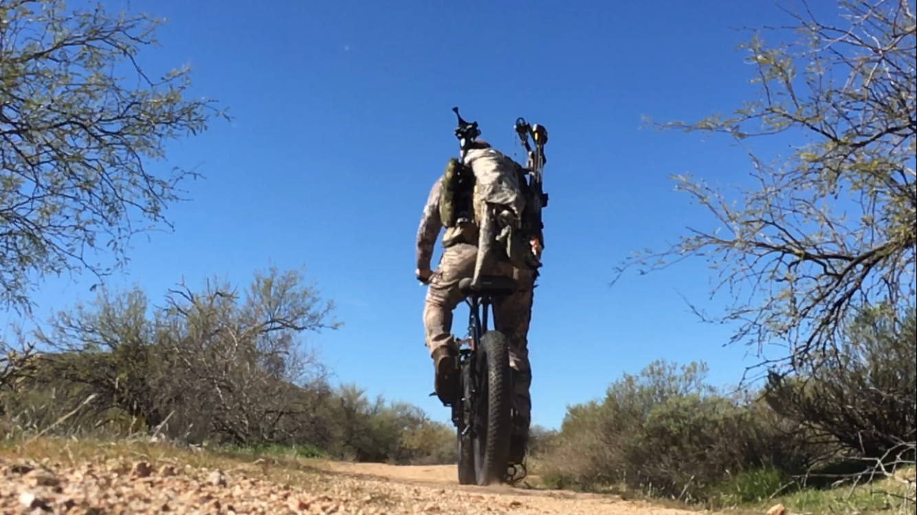 Using Bikes and Electric bikes to hunt
